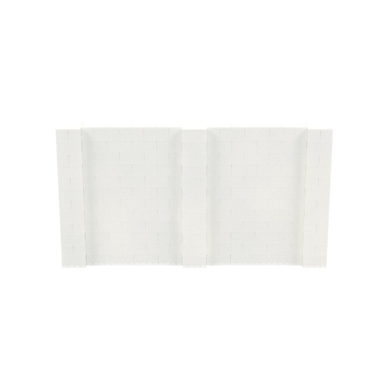 Cloison 1 panneau autoportante, Translucide, H 72 po x l 132 po x P 12 po
