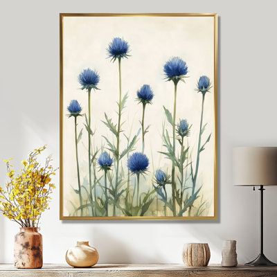 Thistle Standing Tall - Botanical Framed Prints
