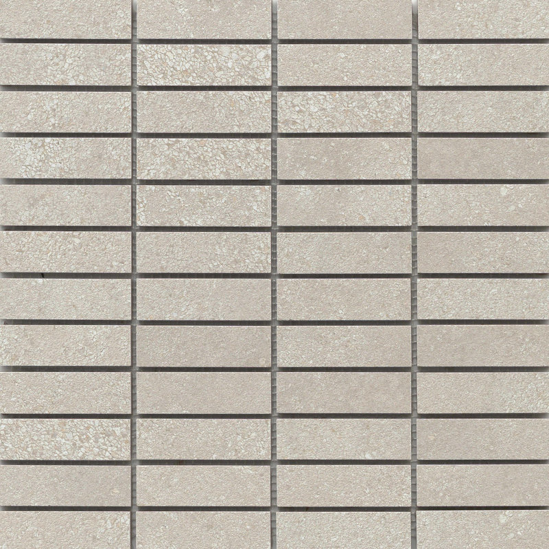 Erosion Glacier 12 in. x 12 in. Matte Porcelain (9.49 sq. ft./Case), Light Gray