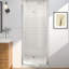 Porte de douche pliante en verre sans cadre, 32-33 1/2 po L x 72 po H-87716665