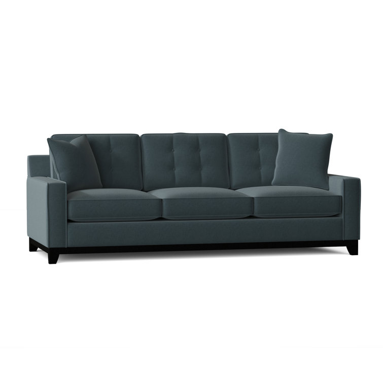 Carollton 93" Square Arm Sofa Bed with Reversible Cushions