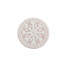 Tapis de bain rond en coton touffeté
