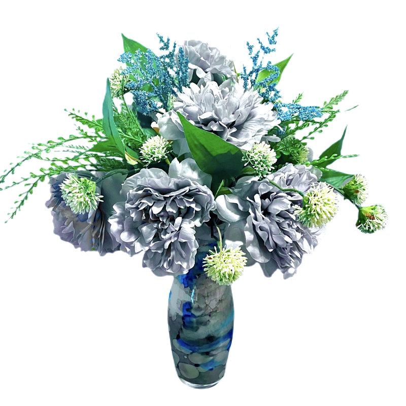 Arrangement floral moderne dans un vase