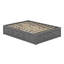 Grand lit plateforme en bois avec 4 tiroirs sous le lit et rangement hydraulique au pied du lit-1335367135