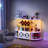 Amata 47'' Bar Table Cabinet with LED Lights and Power Outlets, Wine Cabinet with Glass Holder and Wine Rack Storage-1119302705