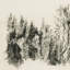 Tree Sketch Painting by Dan Hobday-2078058341