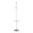 Trombone Contemporary/Glam Floor Lamp In Metal With Glass Shelf