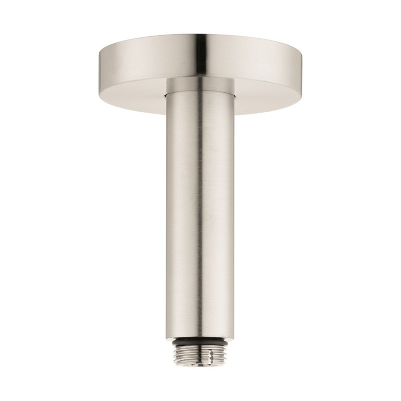 Raindance E Extension Pipe for Ceiling Mount Replacement 3.125" Coordinating Shower Arm, Brushed Nickel