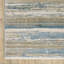 Brice Power-Loom recyclé P.E.T. Tapis rayé bleu / beige-1726731989