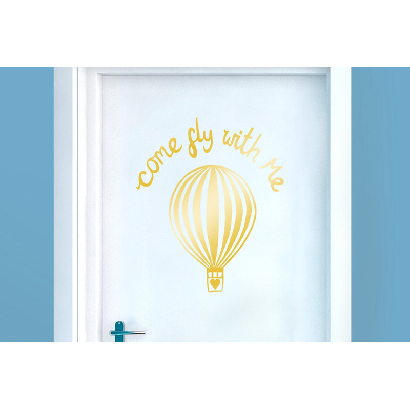 Wall Decal, Shiny Gold