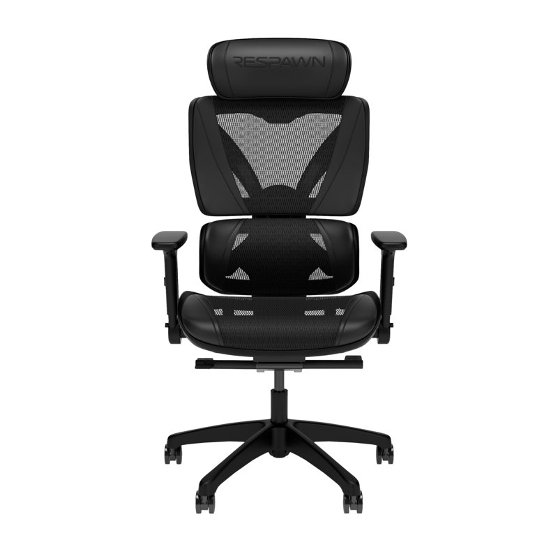 RESPAWN SPECTER Ergonomic Mesh Office Chair - High Back Computer Chair, Gaming Chair, Desk Chair with Adjustable Lumbar Support/Armrests/Headrest, Gaming Chairs Seat Slide & Tilt Recline