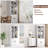 Bashan Barister Storage Bookcase