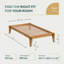 Base de lit plateforme en bois massif Jamerian sans tête de lit, lit moderne-1217668022-1269057455