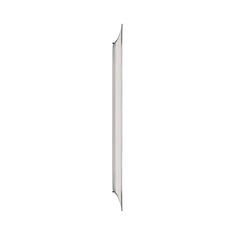 Ghost Flat Wall Mirror, 43.7" x 34.65", Crystal