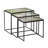 Bohl Glass Top Nesting Tables
