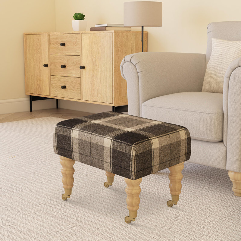 Manufactured Wood Accent Stool, Natural