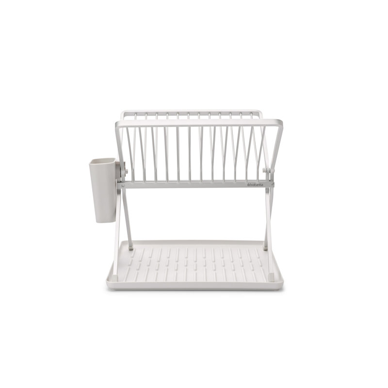 Égouttoir à vaisselle pliable Brabantia SinkSide, Gris clair, H 12,4 po x l 14,6 po x P 13 po 