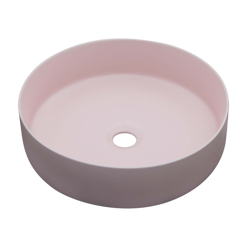Lavabo de salle de bain en céramique 15,75 "X 15,75"