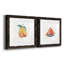 Happy Pear - ensemble de 2 peintures encadrées-1467242079-1467242074