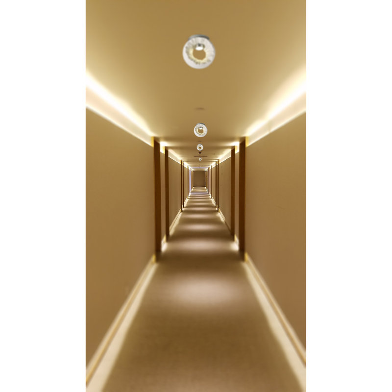 Salvio LED Flush Mount, Black
