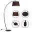 Lampe sur pied arquée 75 po Jantien