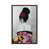 Classic Brown Wood Floater Framed