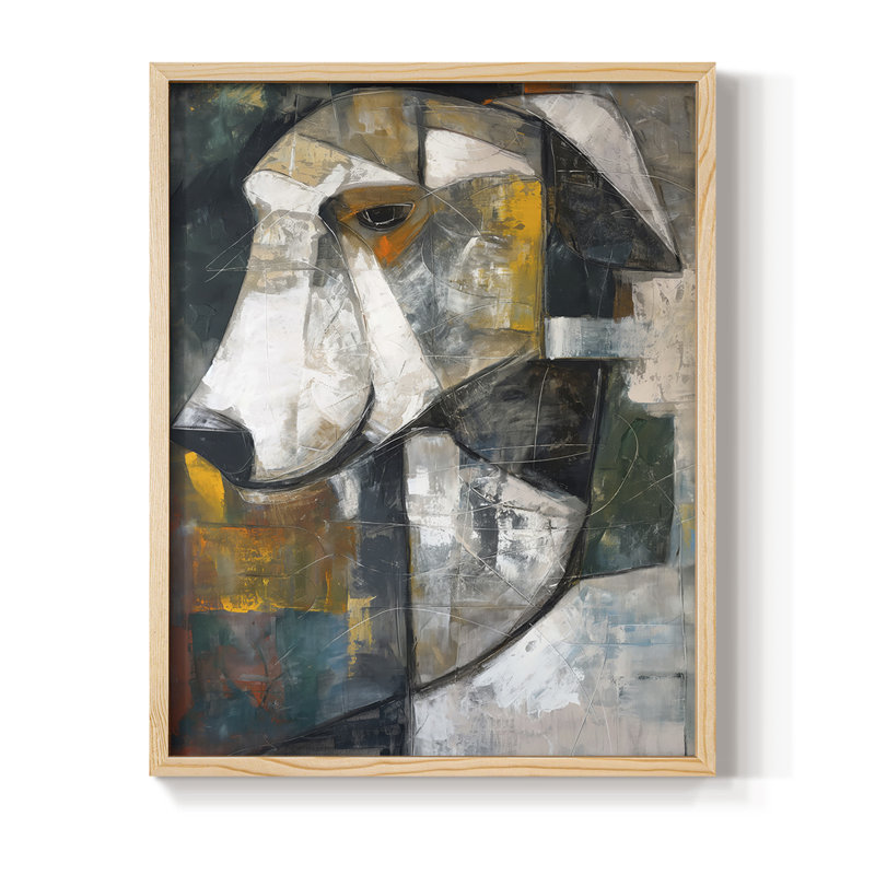 ANIMALS Series CxxIV, reproduction encadrée - bois massif, 21'' H x 17'' W
