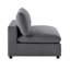Fauteuil de chambre sans accoudoirs Cassandra - gris anthracite-1825261268
