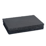 Argon Tableware - Rectangle Slate Placemats - 30 x 20cm