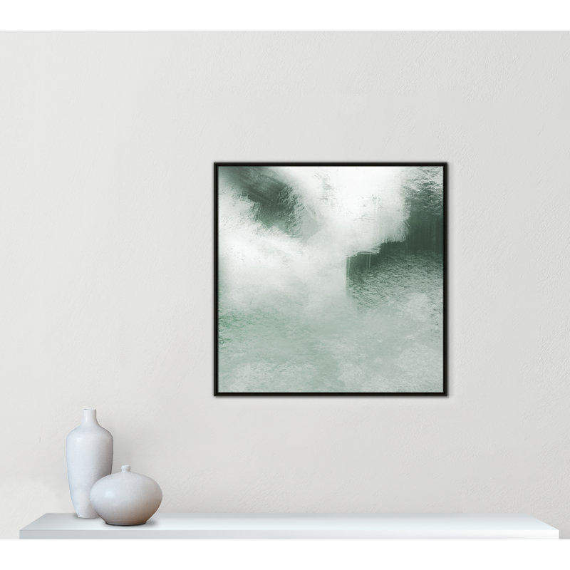 «Quietude Smudges II» par Marcus Prime, H 37,5 po x l 37,5 po, Espresso