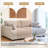 Bentura Modular Corduroy Sleeper Sofa-1109099561