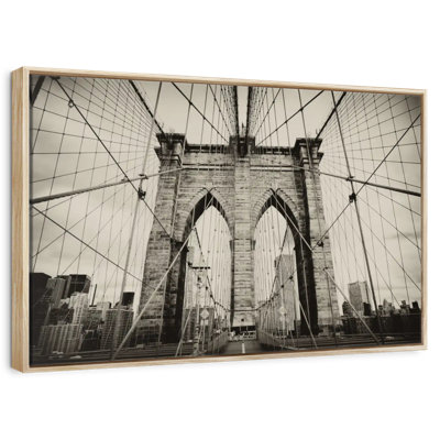 Pont monochrome de Brooklyn