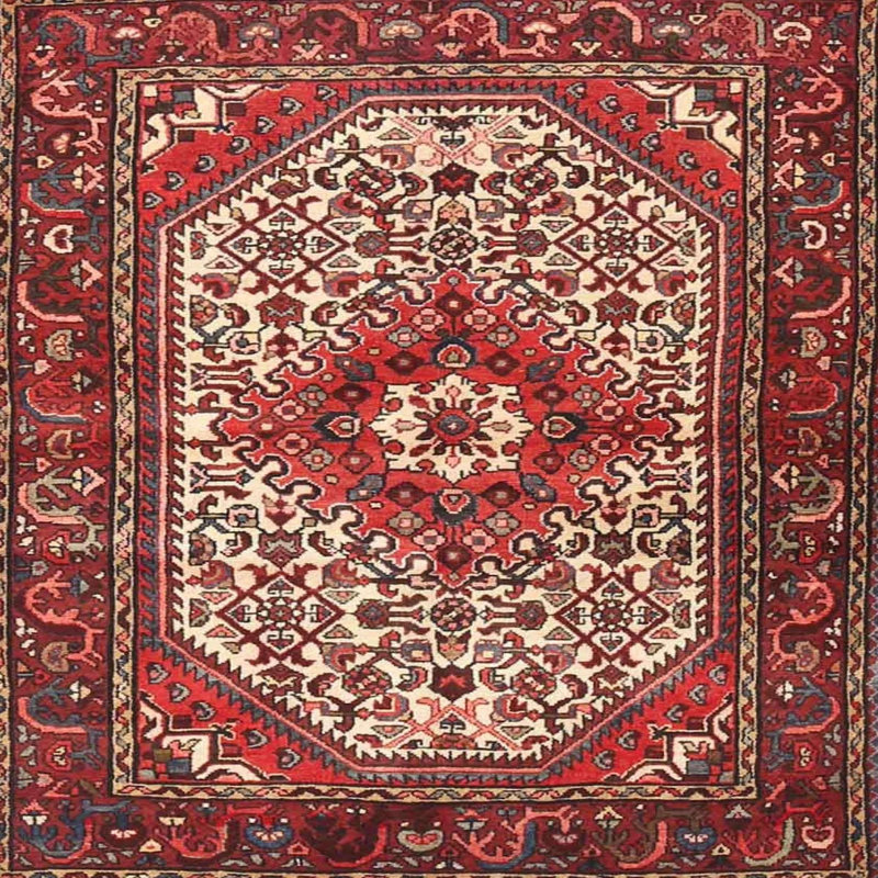 Cassidee Oriental Indoor Rug, Round 5'