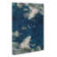 Crescent Moon Through The Clouds - Wrapped Canvas-56644280