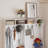 White Hall Tree Organizer With Bench