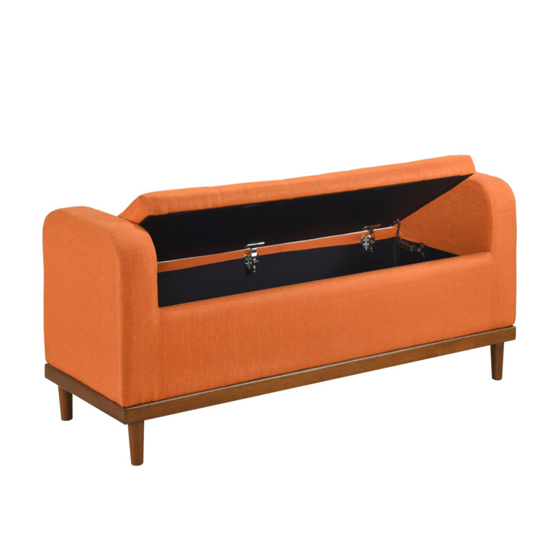 Meuble de rangement Mid-Century, Orange