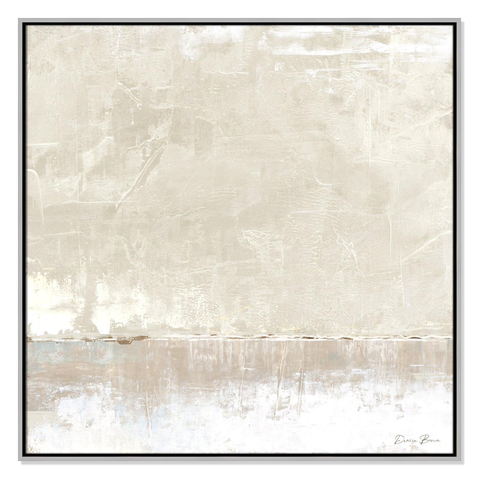 Delevan "Better Days" Print, 37.5" H x 37.5" W, Silver