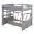 Jerolim Kids Full Bunk Bed with Drawers-332989329