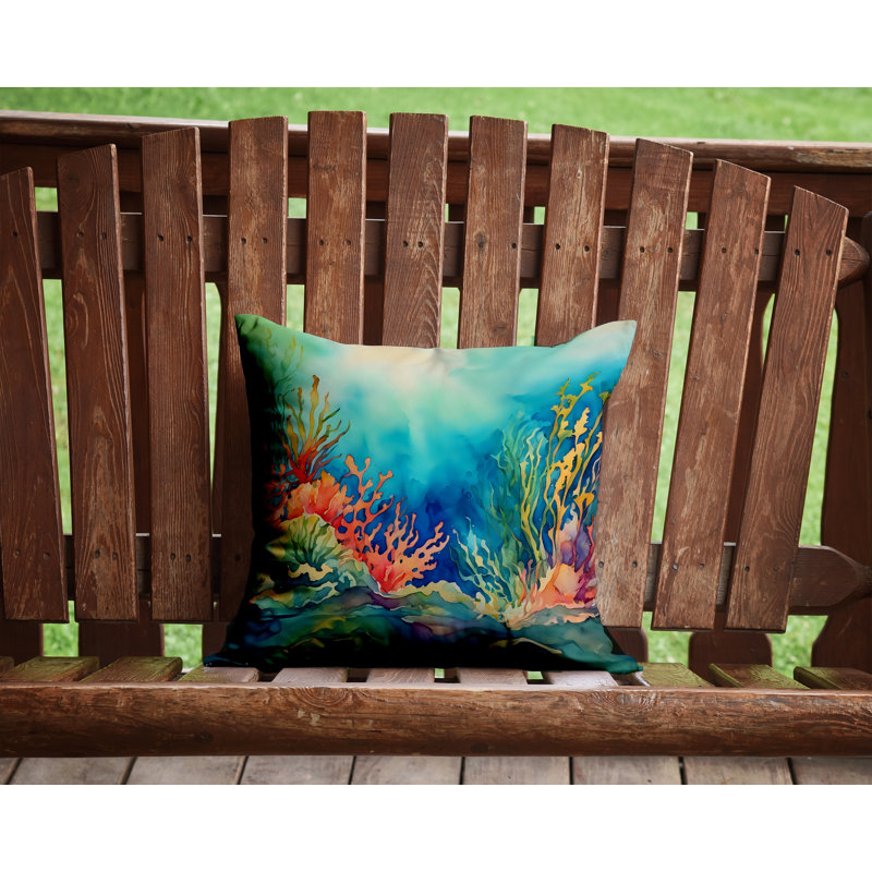 Coussin décoratif intérieur / extérieur Nautical, H 14 po x l 14 po