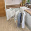 JVL Foldable 3 Tier Drying Rack, White