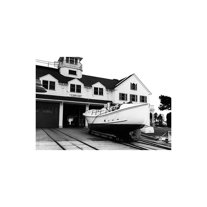 « embarcation », reproduction de photo, H 24 po x l 36 po x P 1,5 po