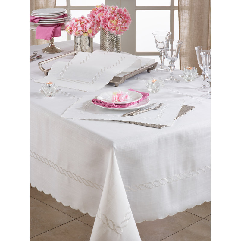 Penniman Braided Embroidered Table Runner, 54" L x 16" W