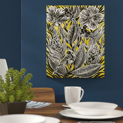 Botanical Birds 1 Piece Wall Art