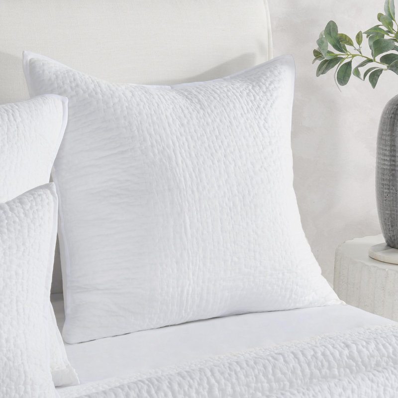 Danica 4-Piece Cotton Quilt Set, Queen Quilt + 2 Euro Shams