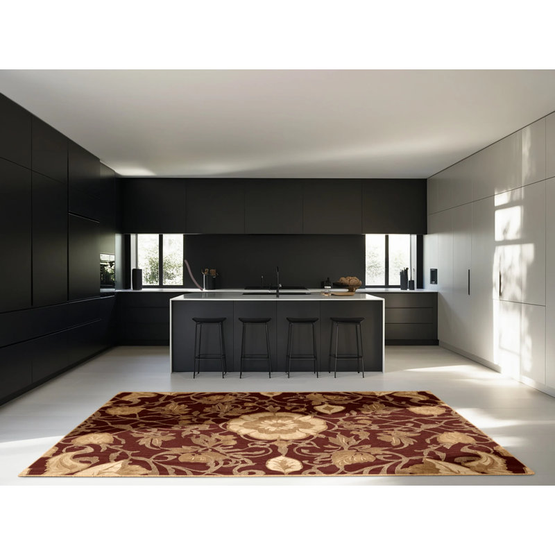 Ethereal Filigree Rug, Square 6'