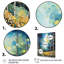 «Forest Silent Symphony Pointillism II», impressions murales florales-107724549-107724554