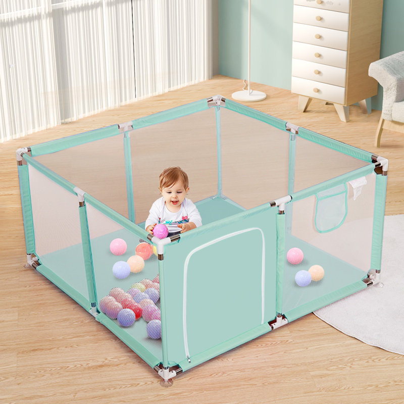 Parc pour bébé, Vert