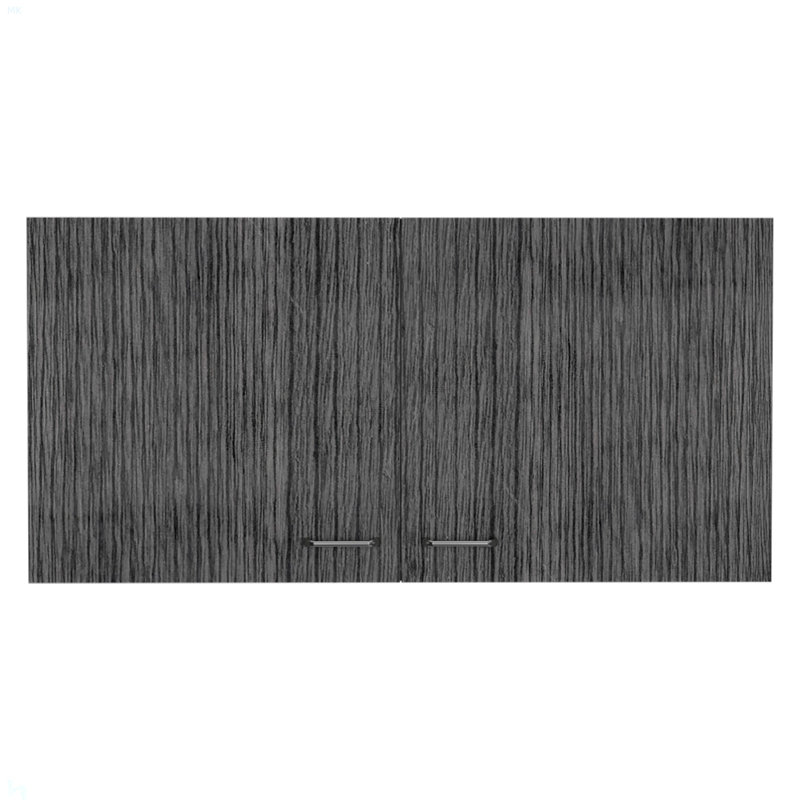 Armoire murale rectangulaire 2 portes, Gris