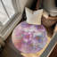 Tapis tressé violet-1456442074