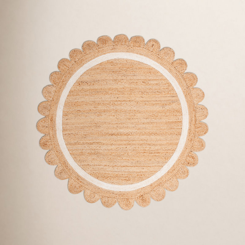 Inaki Jute/Sisal Area Rug, Round 6'